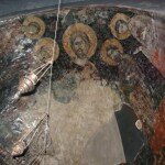 Остатки росписи в храме св. мч. Элиана в городе Хомс